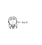 セーラ服のおんなの子たち（個別スタンプ：10）