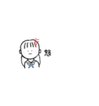 セーラ服のおんなの子たち（個別スタンプ：11）