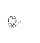 セーラ服のおんなの子たち（個別スタンプ：13）