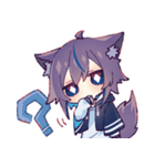 ねこきつねのちゃみ（個別スタンプ：2）