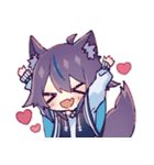 ねこきつねのちゃみ（個別スタンプ：5）