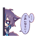 ねこきつねのちゃみ（個別スタンプ：6）