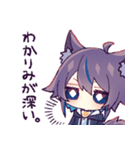 ねこきつねのちゃみ（個別スタンプ：15）