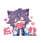 ねこきつねのちゃみ（個別スタンプ：19）
