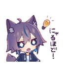 ねこきつねのちゃみ（個別スタンプ：27）
