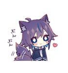ねこきつねのちゃみ（個別スタンプ：28）
