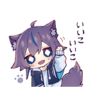 ねこきつねのちゃみ（個別スタンプ：30）