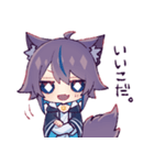 ねこきつねのちゃみ（個別スタンプ：40）