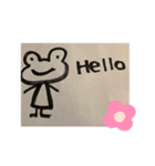 筆バージョン（個別スタンプ：7）