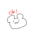 くまのすたんぷです（個別スタンプ：4）
