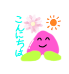いろいろな表情のももちゃんスタンプ（個別スタンプ：5）