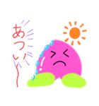 いろいろな表情のももちゃんスタンプ（個別スタンプ：6）