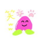 いろいろな表情のももちゃんスタンプ（個別スタンプ：13）