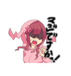反応が異なる2人のスタンプ（個別スタンプ：13）