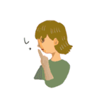 ちょっとずつ疲れてる（個別スタンプ：6）