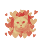 しずくねこ④（個別スタンプ：1）