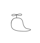 ヘリコプターの日常（個別スタンプ：1）