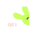 うさぎに夢中（個別スタンプ：3）