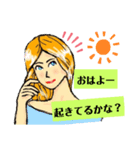 リロさんの挨拶言葉（個別スタンプ：3）