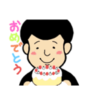 リーゼントくんの普段使いスタンプ（個別スタンプ：15）