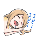 爬虫類ちゃんは懐かない（個別スタンプ：4）