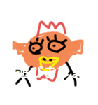 楽しく可愛いお友達（個別スタンプ：2）