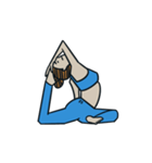 ヨガでハロー（個別スタンプ：5）