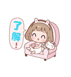 ゆる天使ワタモンー（個別スタンプ：1）