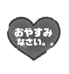 ハートで見やすい簡単便利なひとこと敬語（個別スタンプ：30）