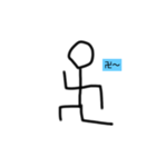 棒人間メッセージ（個別スタンプ：2）