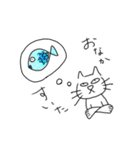 ちょっと目つきの悪いねこ（個別スタンプ：28）