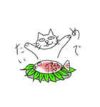 ちょっと目つきの悪いねこ（個別スタンプ：30）