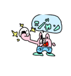 うさぎのボブスタンプ（個別スタンプ：5）
