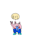 うさぎのボブスタンプ（個別スタンプ：13）