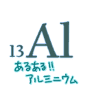 【でか文字】元素記号（個別スタンプ：7）