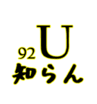 【でか文字】元素記号（個別スタンプ：22）