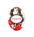 悩めるマダム（個別スタンプ：11）
