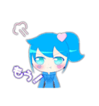 うさちゃんスタンプ(未来)3！（個別スタンプ：3）