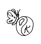 AT HEAVEN Butterflies Stamp（個別スタンプ：4）