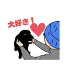 ロックイラストver（個別スタンプ：6）