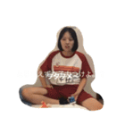 私と可愛い可愛いお友達（個別スタンプ：12）