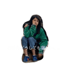 私と可愛い可愛いお友達（個別スタンプ：13）