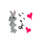 うさぎさんルーティーン（個別スタンプ：3）