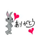 うさぎさんルーティーン（個別スタンプ：4）