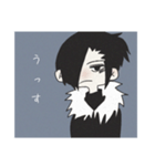 王くん，姫くん（個別スタンプ：7）