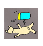ハッピー スマイル アルパカ（個別スタンプ：6）
