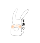 へんなうさちゃんのすたんぷ（個別スタンプ：3）
