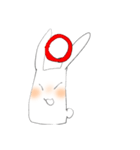 へんなうさちゃんのすたんぷ（個別スタンプ：6）