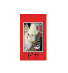 オカメの愉快な仲間たち（個別スタンプ：4）