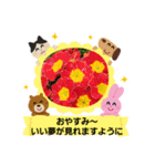 お花で遊ぼう14（個別スタンプ：11）